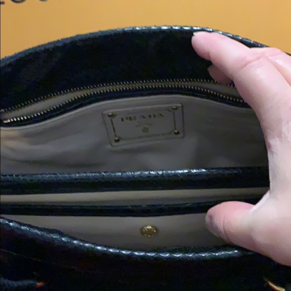 Rare Prada Python Pitone Lucido Bag - image 7